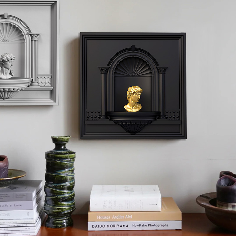 ‌ لوحة فنية جدارية فرنسية عتيق - مراجعة Resin Art Wall Clock وسعره