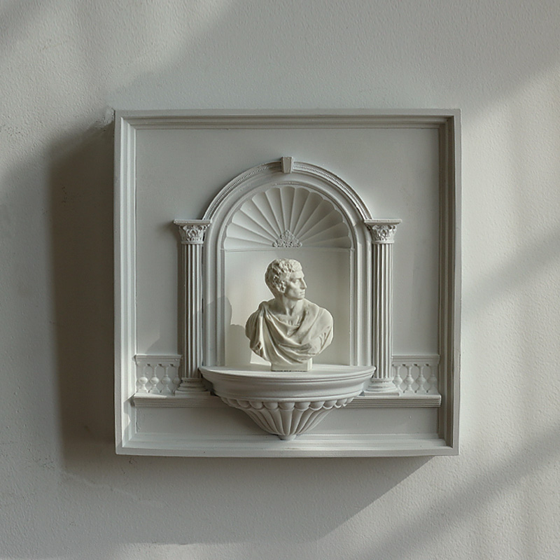 ‌ لوحة فنية جدارية فرنسية عتيق - مراجعة Resin Art Wall Clock وسعره