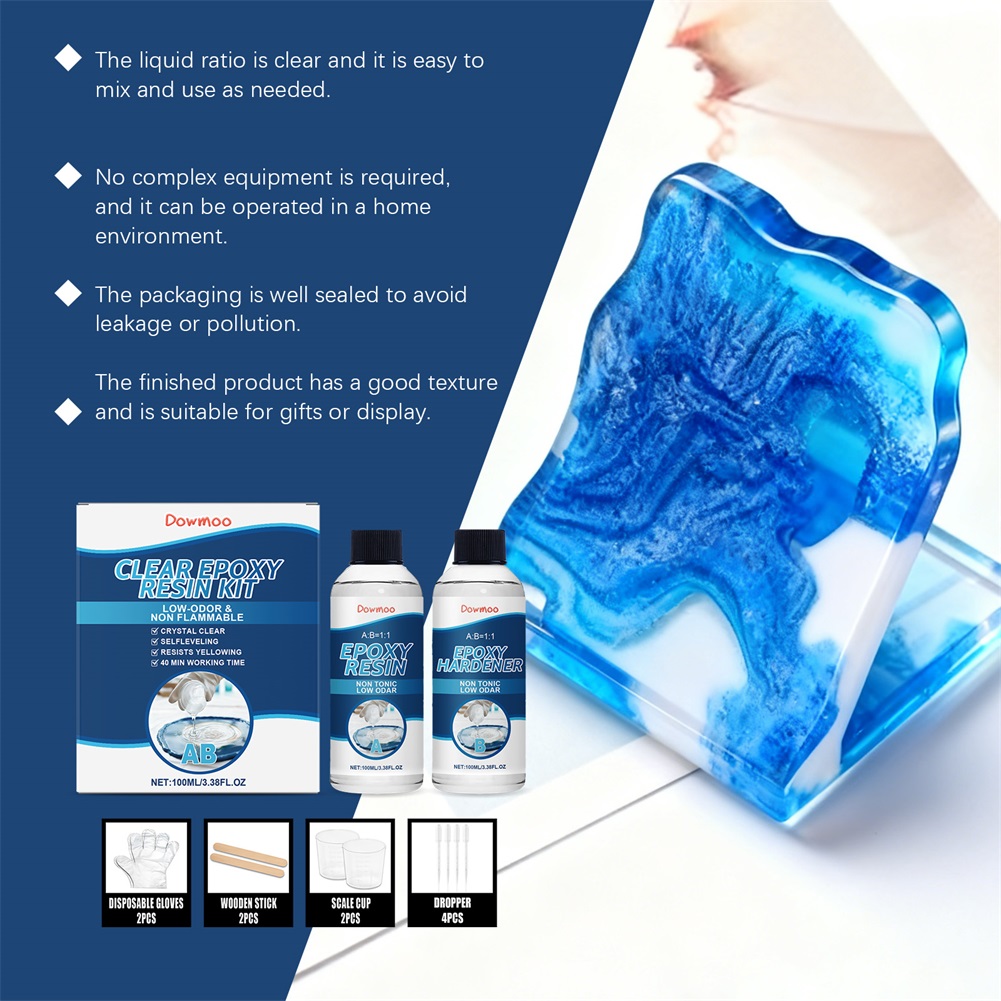راتنج إيبوكسي شفاف للحرف اليدو - مراجعة Resin Art Ratio وسعره