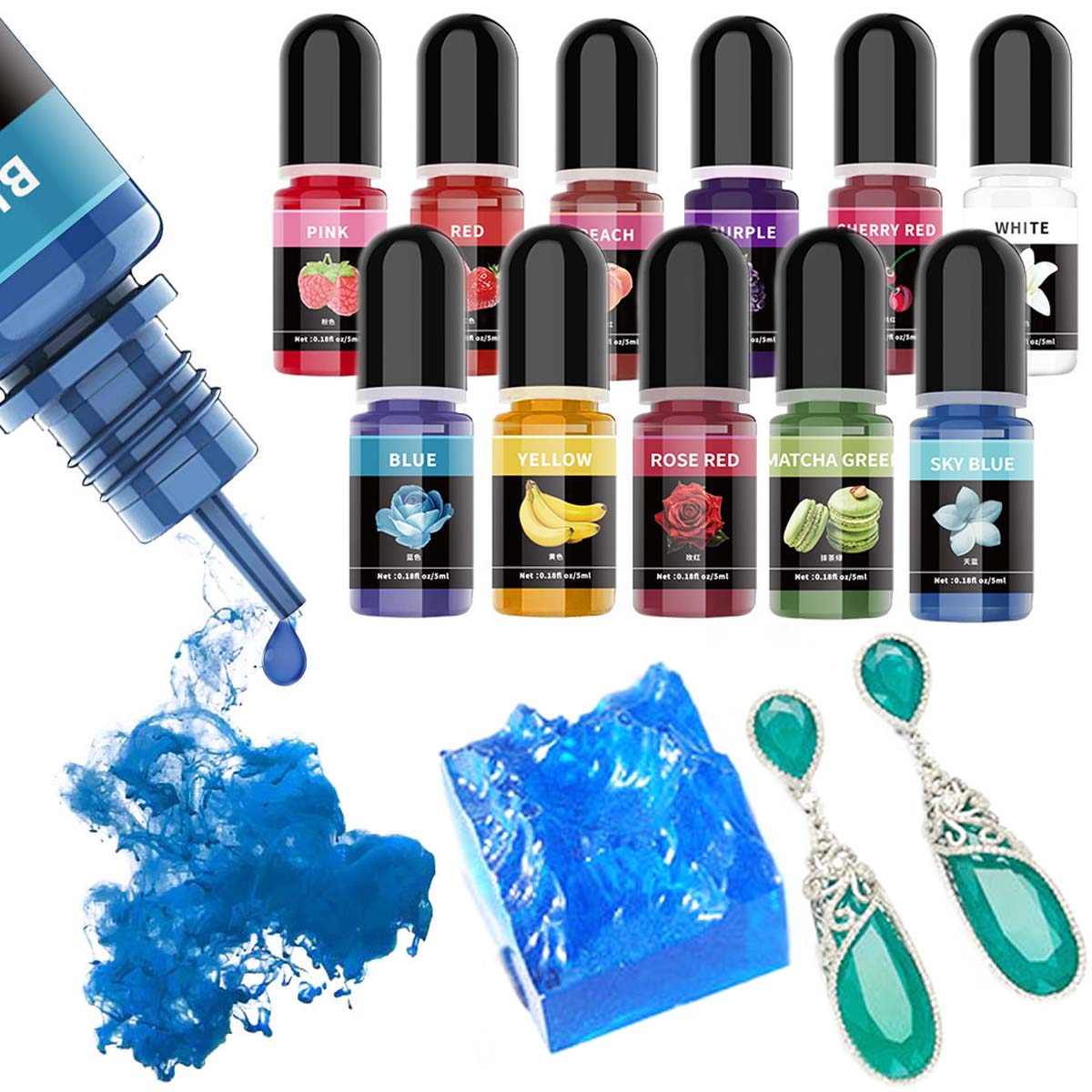 5 مللي/زجاجة الايبوكسي الراتنج - مراجعة Resin Art Glue وسعره